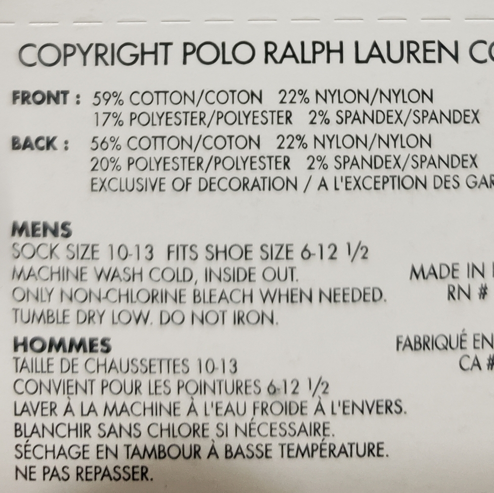 POLO RALPH LAUREN socks - Picture 7 of 7